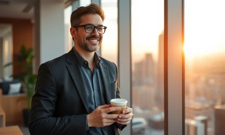 Successful entrepreneur overcoming executive burnout with strategic rest and sustainable leadership practices