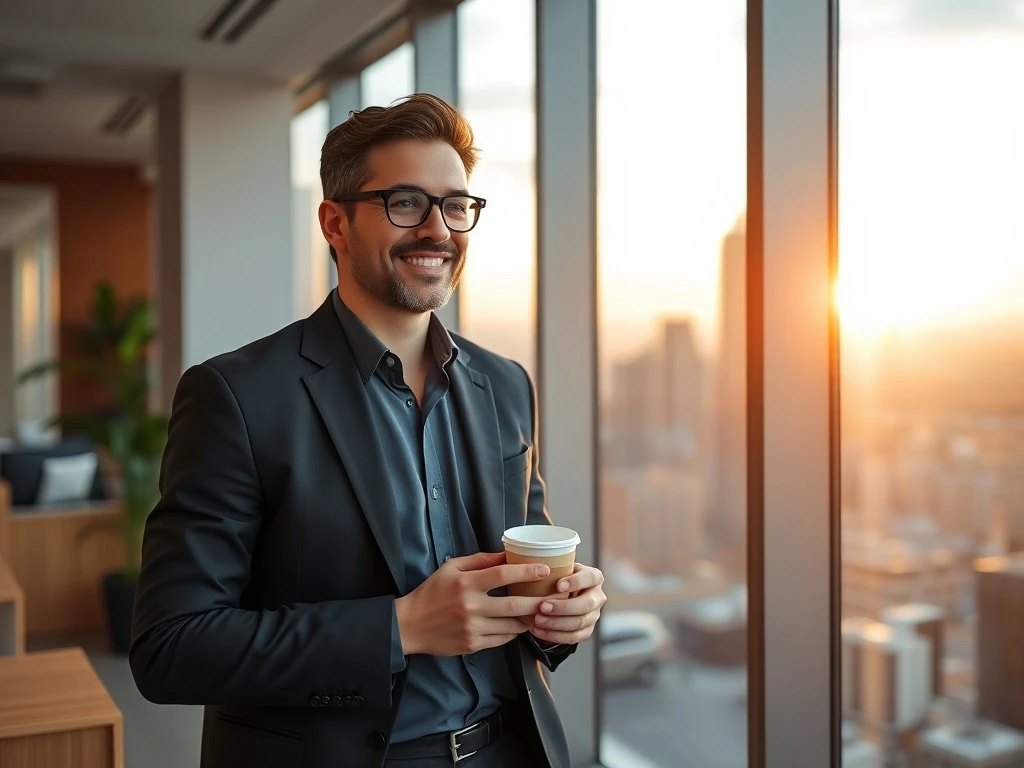 Successful entrepreneur overcoming executive burnout with strategic rest and sustainable leadership practices