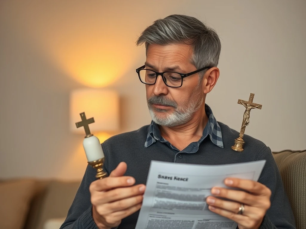 Faith-based retirement planning balancing spiritual trust with financial preparation