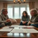 Family inheritance dispute over property ownership and financial rights