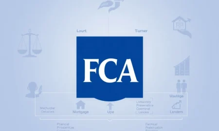 A clear visual representation of the FCA mortgage overhaul, showing transparency and new regulations benefiting homeowners.