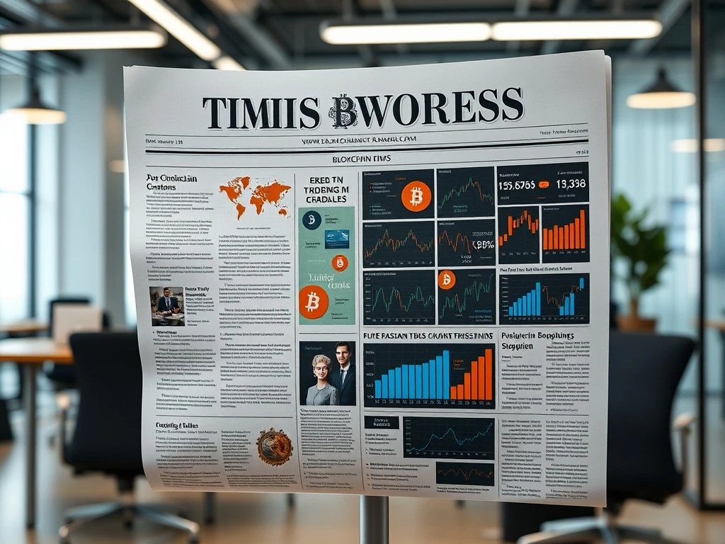 Breaking crypto news coverage showing regulatory developments and market updates