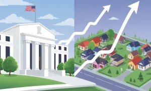 Federal Reserve policy changes directly affecting mortgage rates and housing market stability