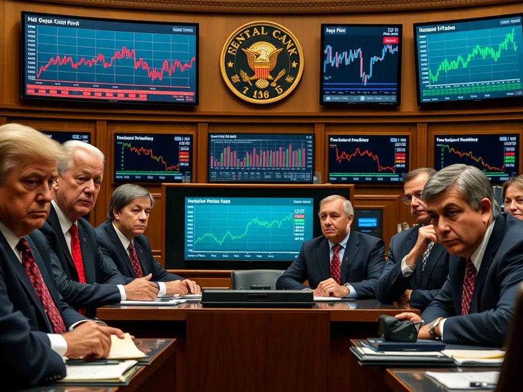 Federal Reserve officials discuss economic data, highlighting the cautious stance on a potential Fed rate cut amidst ongoing inflation concerns.