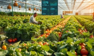 Essential food inflation stock investment opportunity in fresh produce during economic uncertainty