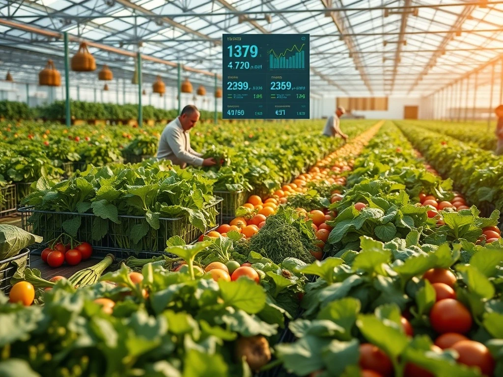 Essential food inflation stock investment opportunity in fresh produce during economic uncertainty