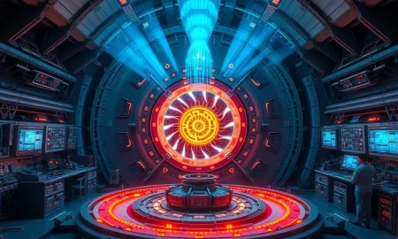 Advanced fusion power reactor demonstrating clean energy technology breakthrough