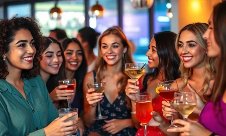 Young adults making mindful choices about Gen Z alcohol consumption in a social setting, reflecting a strategic approach to indulgence.