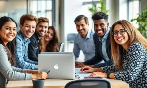 Gen Z professionals finding connection through office jobs and collaborative work environment
