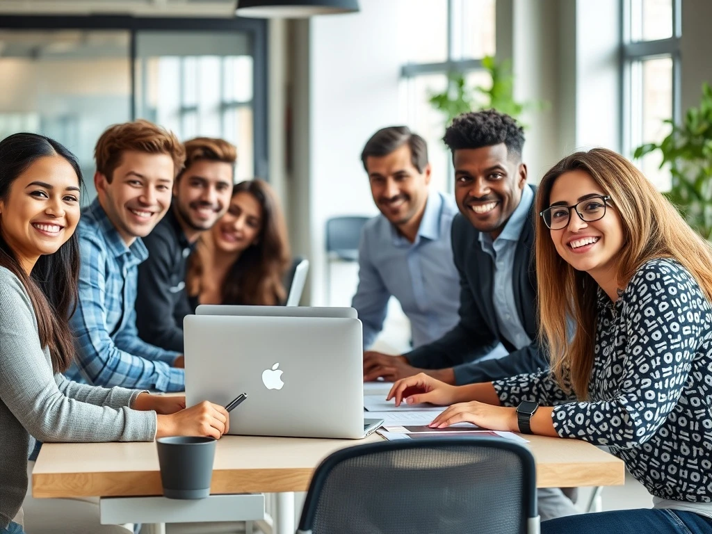 Gen Z professionals finding connection through office jobs and collaborative work environment