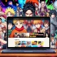 Gogoanime streaming platform showcasing popular anime characters on digital devices