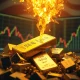 Depicts gold bars against the White House, illustrating the significant impact of policy decisions on the **gold price** and global markets.