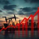 Goldman Sachs Brent oil scenario analysis showing dramatic price movement prediction