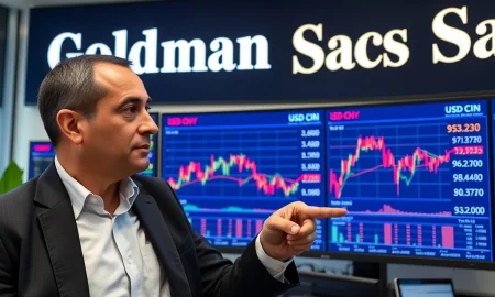 Goldman Sachs USD/CNY forecast analysis showing currency trend charts