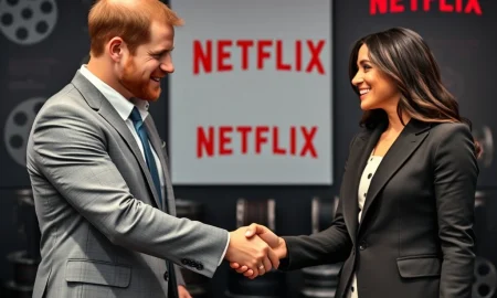 Harry and Meghan finalize their multi-year Netflix deal, symbolizing a continued partnership in media production.