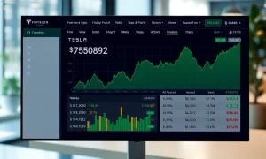 Hedge fund favorites performance dashboard showing Tesla stock resurgence among top performers