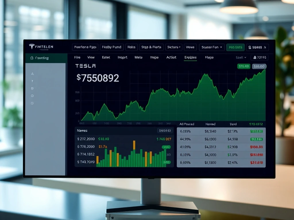 Hedge fund favorites performance dashboard showing Tesla stock resurgence among top performers