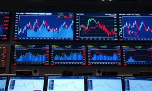 Hedge funds market rally analysis showing potential volatility risks in financial markets