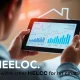 A person reviewing financial data on a tablet, understanding how a HELOC impacts their credit score.