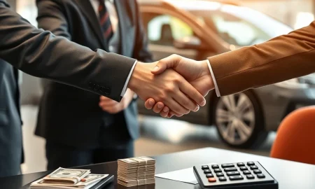 A person successfully completing a Hire Purchase early settlement, saving money and gaining full ownership.