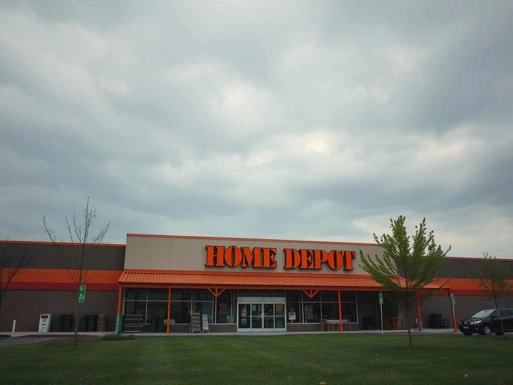 Home Depot store showing tariffs price increases on building materials and home improvement products