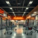 Empty store after Chapter 11 bankruptcy showing abandoned retail space with faded signage