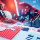 Charts and graphs illustrating inflation data, symbolizing the challenge of trusting economic reports amidst political influences.