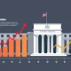 Federal Reserve inflation gauge analysis showing moderate increase with rate cut expectations