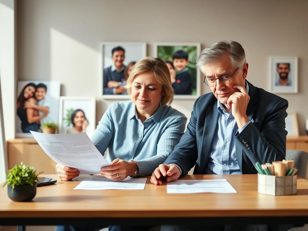 Couple discussing inheritance planning and wealth transfer strategies for family legacy