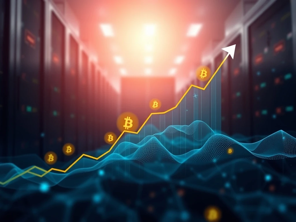 Charts illustrating IREN Bitcoin mining growth and market cap increase, showing its July outperformance against competitors.