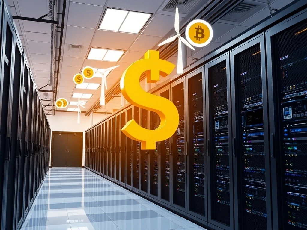 JA Mining cloud mining facility generating steady cryptocurrency income through advanced AI optimization