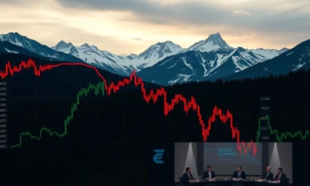 Jackson Hole Economic Symposium impact on stock market volatility, highlighting the potential for a significant slide.