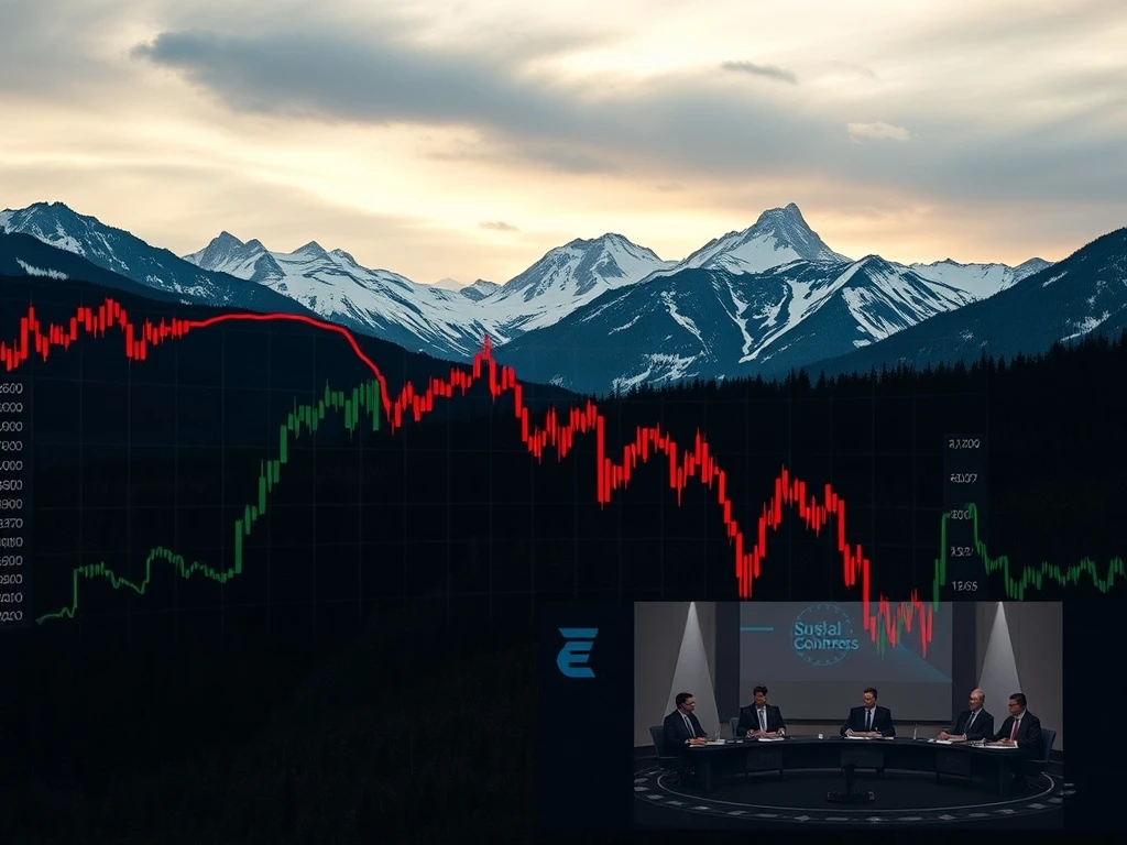 Jackson Hole Economic Symposium impact on stock market volatility, highlighting the potential for a significant slide.
