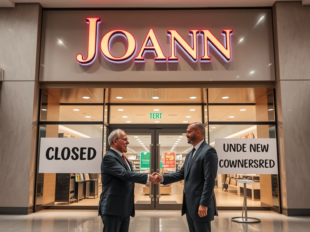 Joann bankruptcy acquisition by new owner transforming retail future