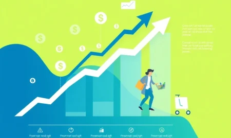 Economic impact of tax refund surge showing consumer spending and market growth