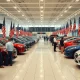American consumer spending trends showing car purchases amid tariff concerns and retail caution