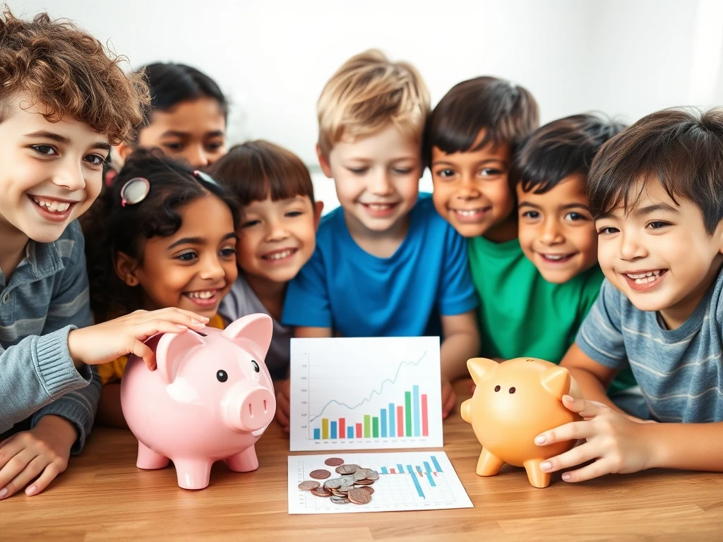 Children learning about kids investing, highlighting the importance of early financial education and building a secure future.