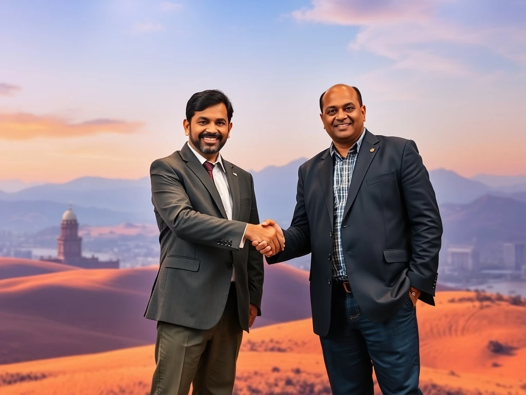 Kissht founders Ranvir Singh and Krishnan Vishwanathan, symbolizing their partnership in democratizing digital lending in India.