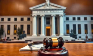 Federal Reserve Governor Lisa Cook legal battle courtroom scene with judicial documents