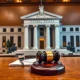 Federal Reserve Governor Lisa Cook legal battle courtroom scene with judicial documents