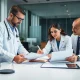 A diverse team of legal and non-legal experts collaborating, symbolizing Lowe Law Group's innovative approach to personal injury cases.
