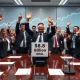 Lowe's buyout deal celebration showing corporate success and market leadership in home improvement retail
