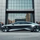 A Lucid Air sedan symbolizes the core Lucid Motors Strategy for market growth and investor confidence.
