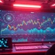 Lyno AI trading dashboard showing advanced cryptocurrency analytics and predictive tools