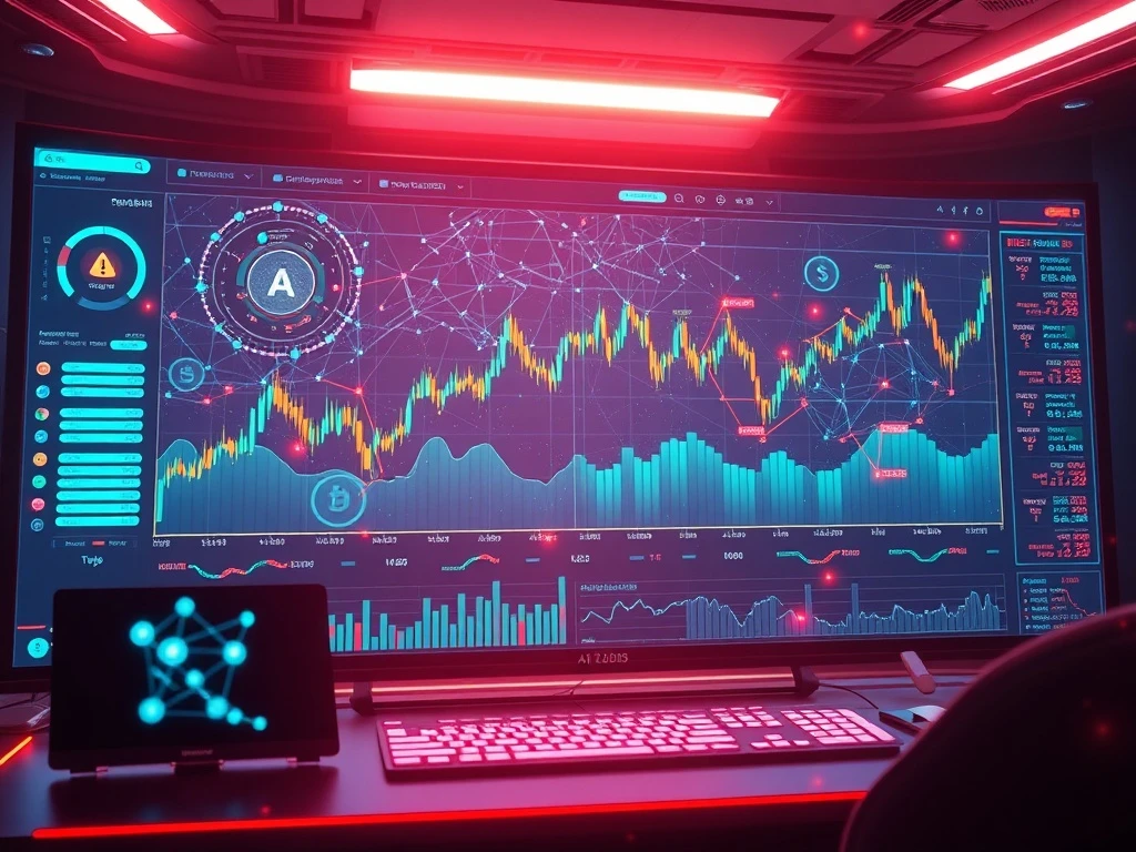 Lyno AI trading dashboard showing advanced cryptocurrency analytics and predictive tools