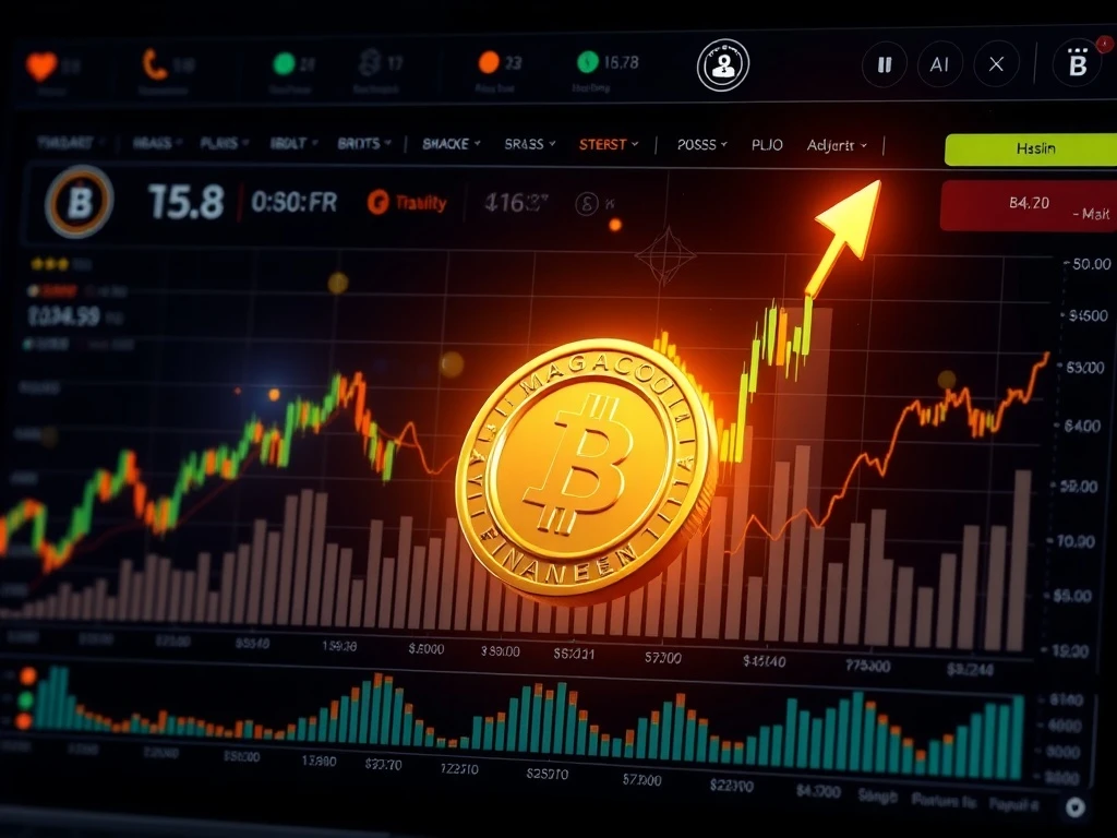 MAGACOIN FINANCE presale investment dashboard showing bullish market performance and institutional validation