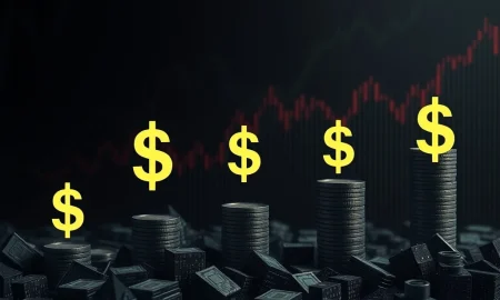 Market liquidity crisis showing shrinking cash reserves and financial instability indicators