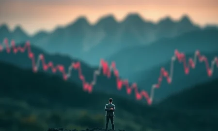An analyst observing a volatile stock chart, symbolizing the inherent risks and perceived futility of meme stock investment.