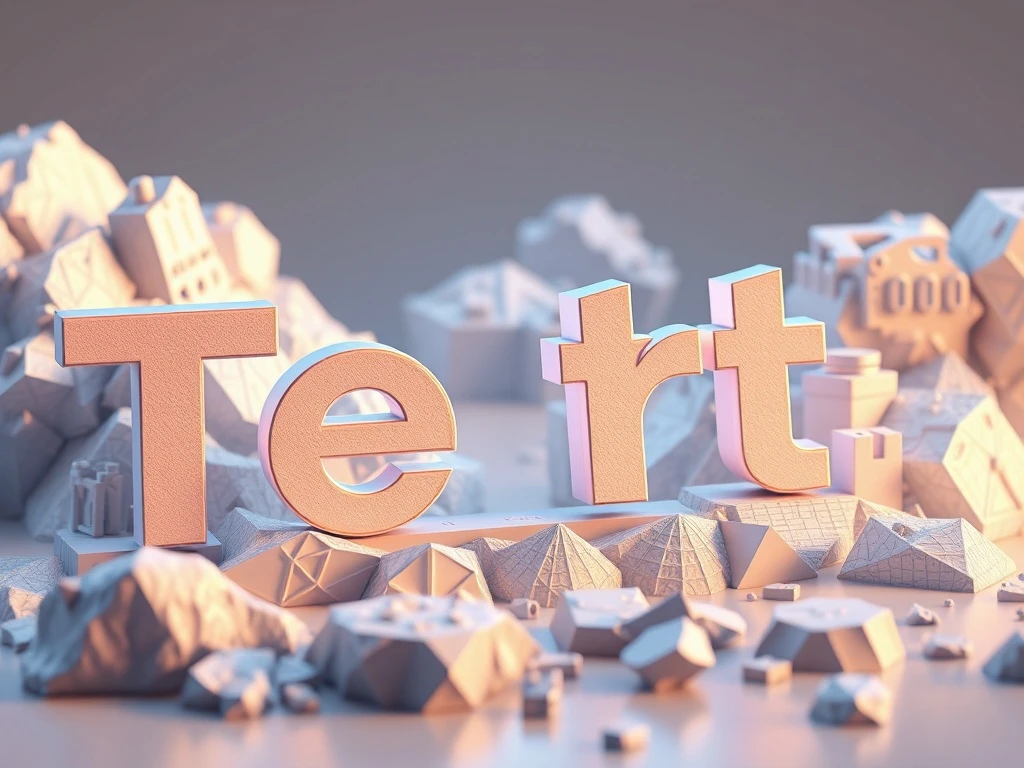 AI-powered 3D generation transforming text into detailed professional models