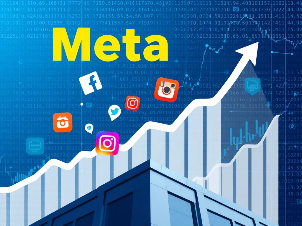 Meta growth trajectory approaching historic market milestone with rising stock performance